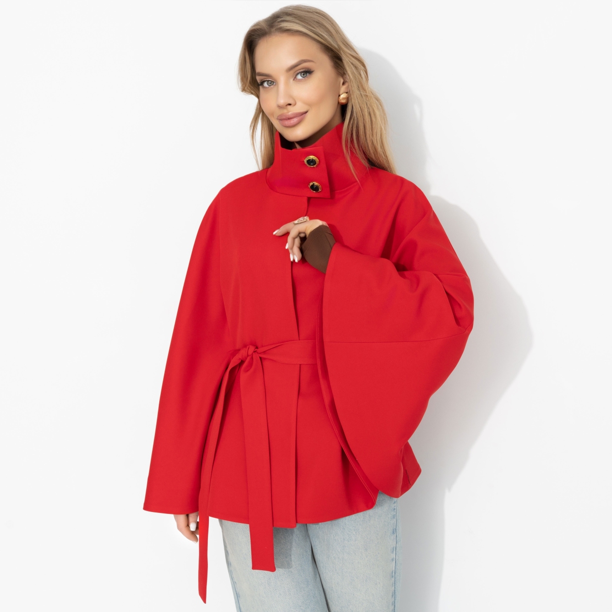 Дикое притяжение (с поясом, красный). Состав: 95% полиэстер, 5% эластан