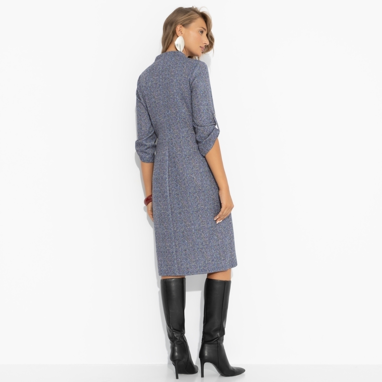 Платье Платье, которое говорит за тебя. Состав: 65% полиэстер, 30% вискоза, 5% эластан