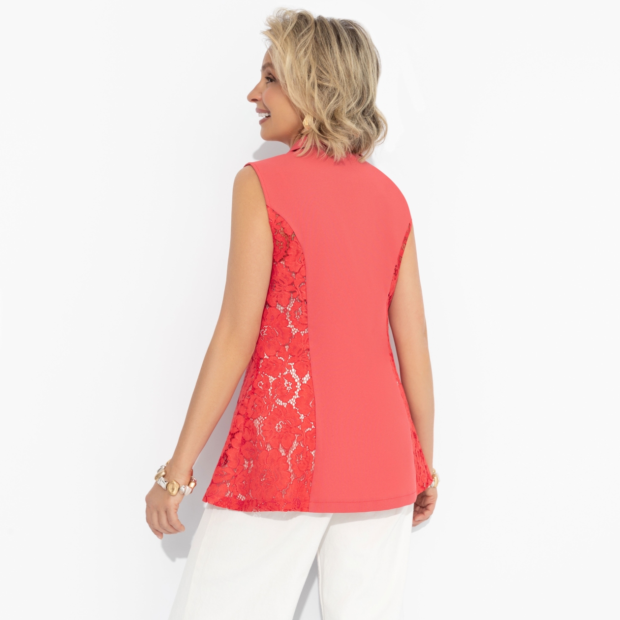 Модное исключение (coral). Состав: 90% п/э, 10% хлопок