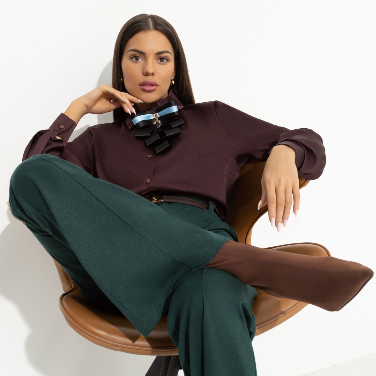 Лабиринт обещаний (brown). Состав: 100% полиэстер