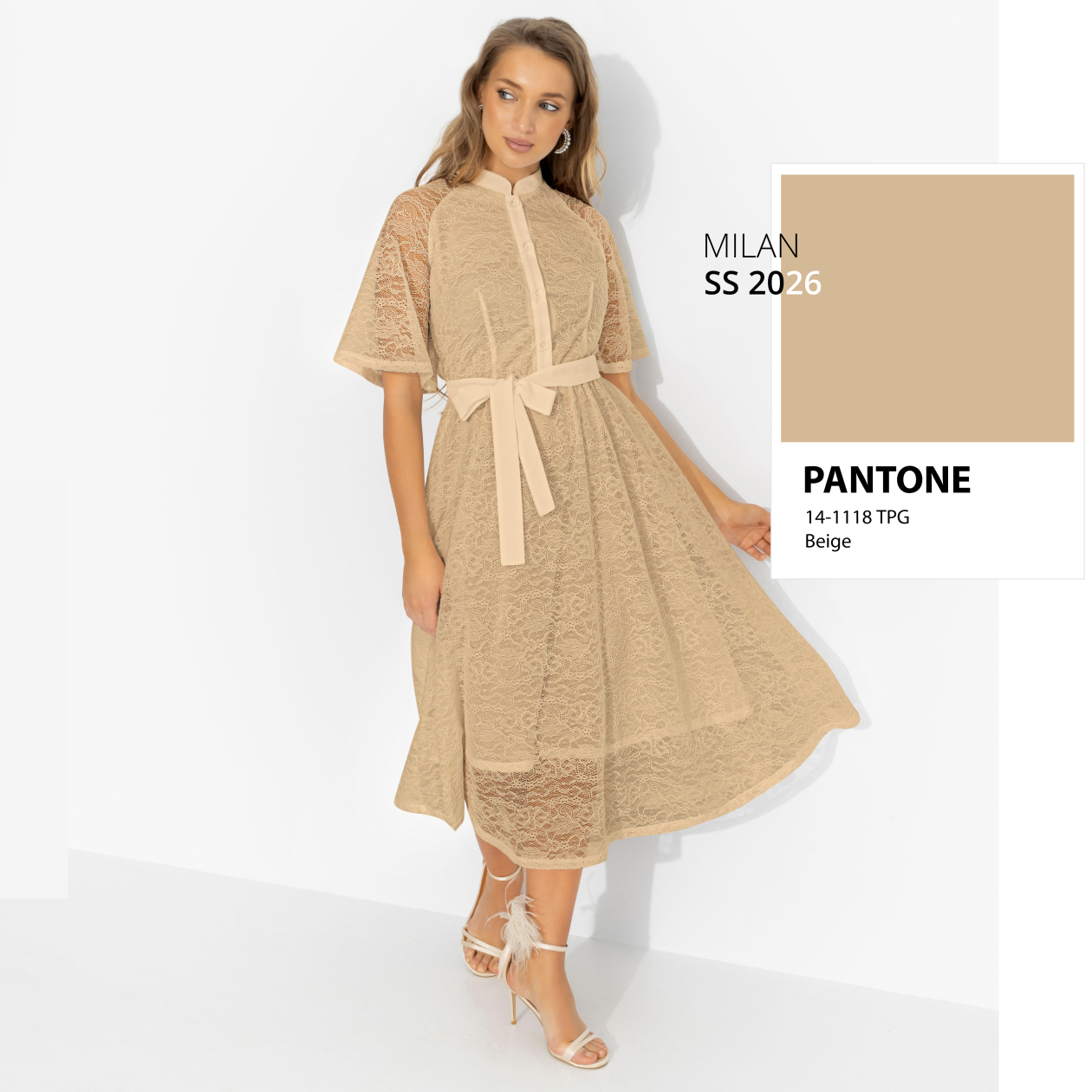 Платье Моя итальянская история (обворожительна, с поясом). Состав: 98% п/э, 2% спандекс