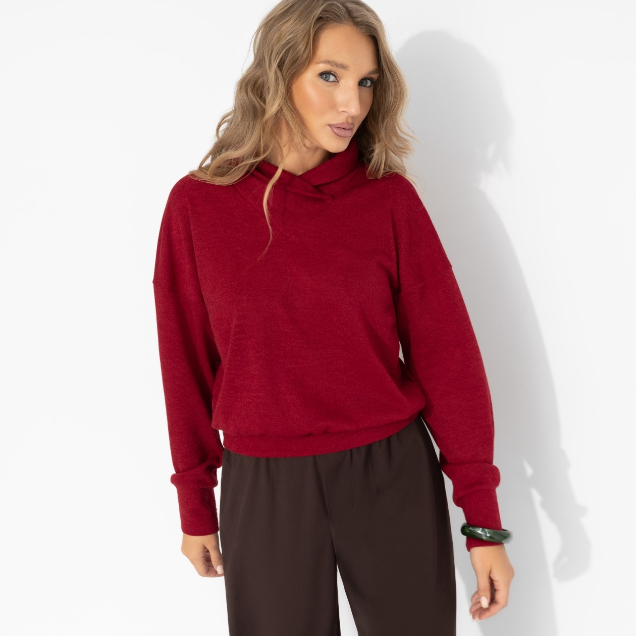 Свежий импульс (красный). Купить женский Джемпер оптом от производителя.