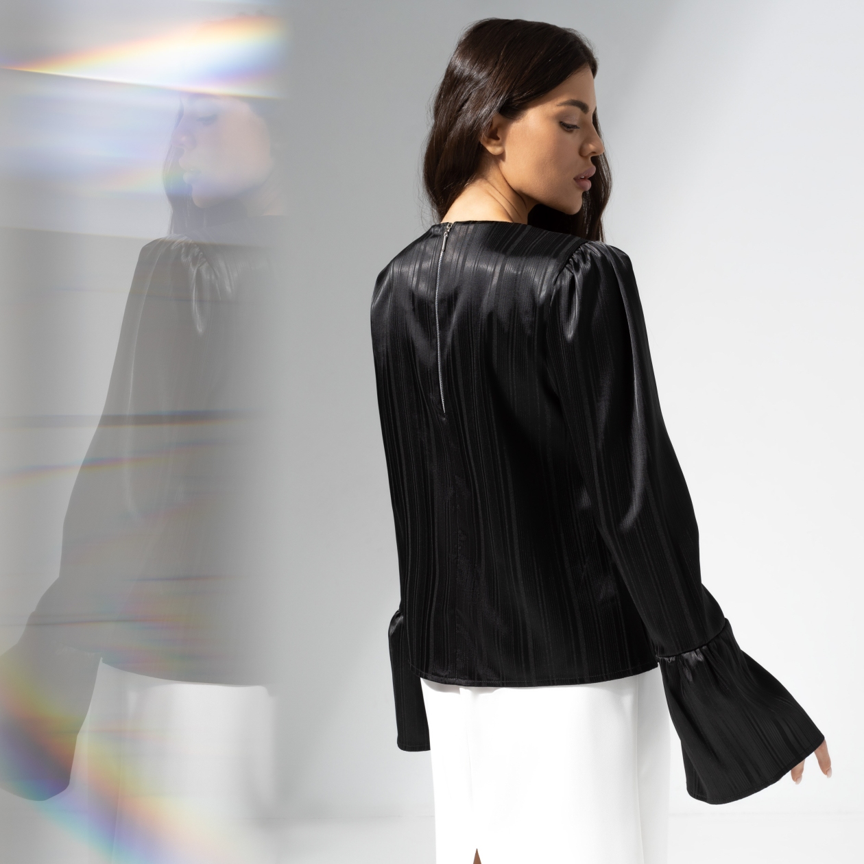 Блуза Королева звезд. Состав: 95% п/э, 5% эластан