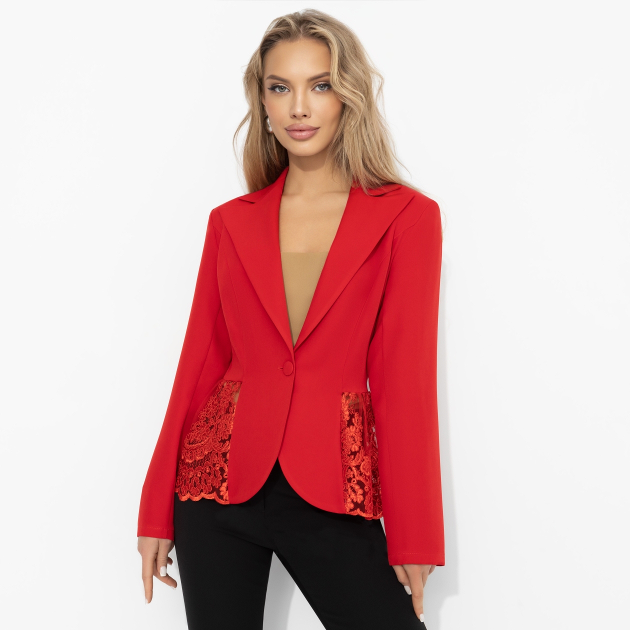 Жакет Не для всех. Состав: 95% полиэстер, 5% эластан