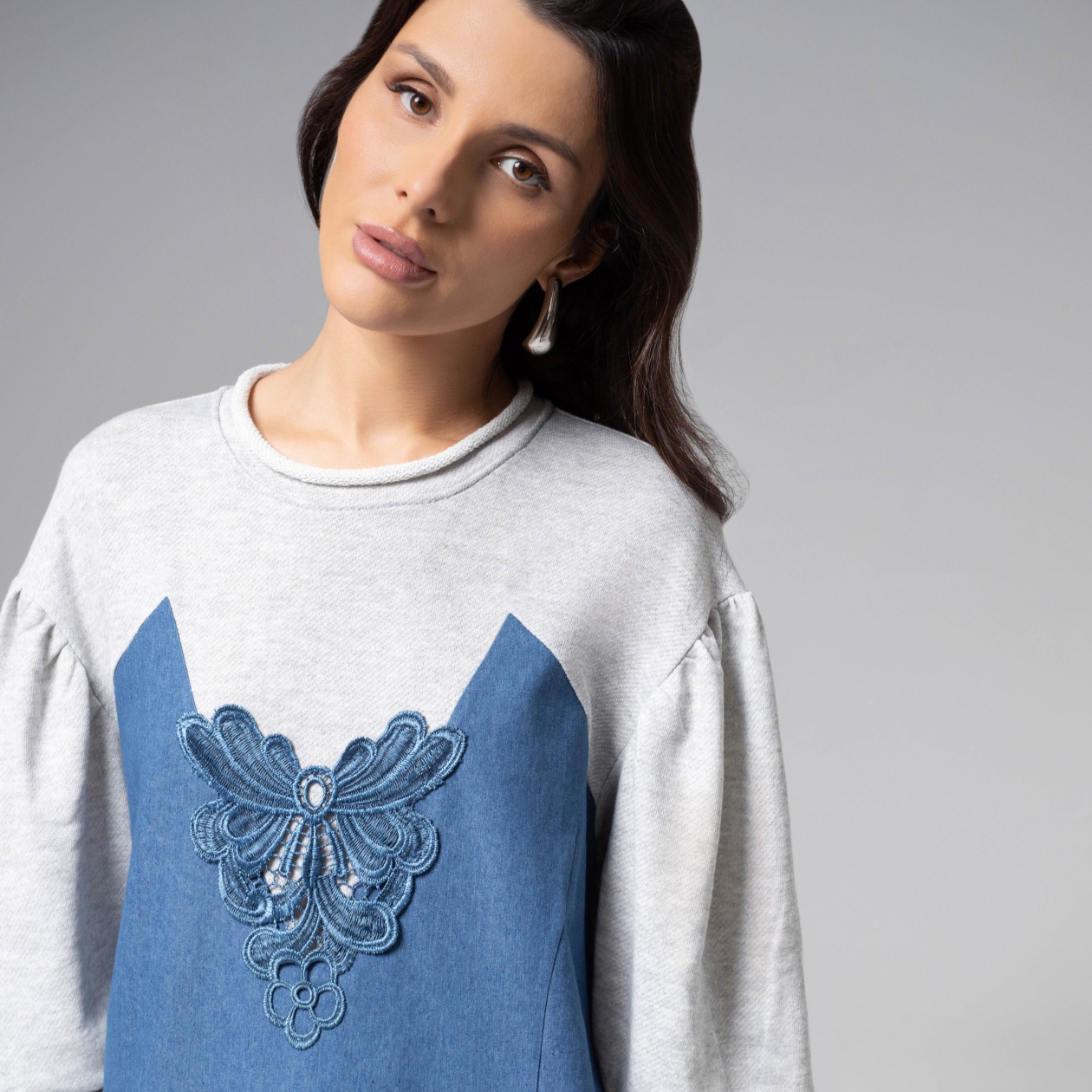 Платье Блеск будней. Состав: 65% хлопок, 30% п/э, 5% спандекс