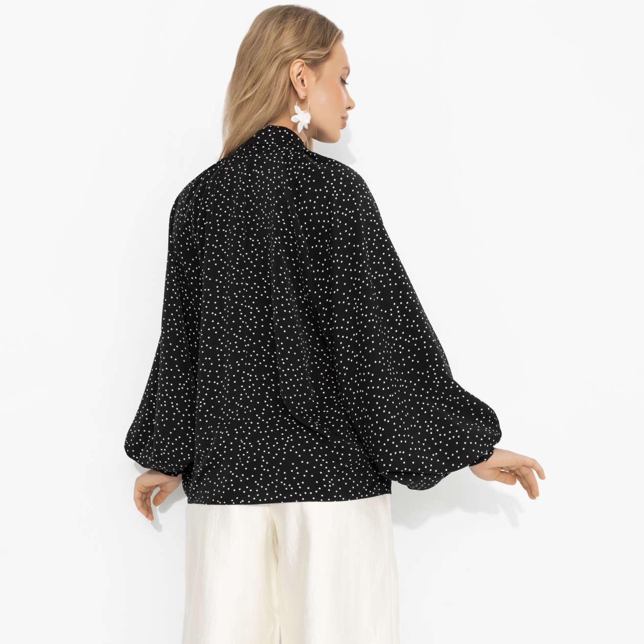 Блуза Привлекаю удачу (модная). Состав: 95% полиэстер, 5% эластан