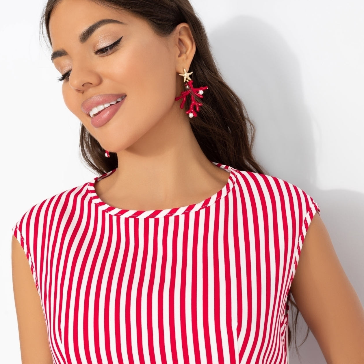 Платье Планы на отпуск (яркая new). Состав: 85% хлопок, 15% эластан