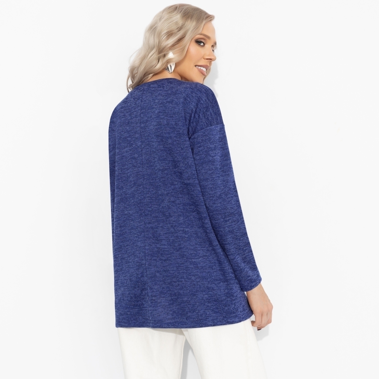 Городской драйв (синий). Состав: 65% п/э, 30% вискоза, 5% эластан