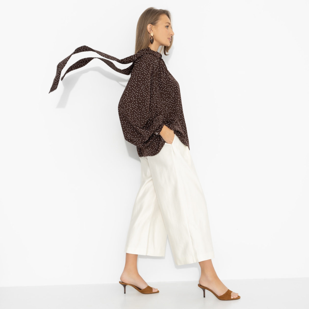 Блуза Привлекаю удачу (элегантная). Состав: 95% полиэстер, 5% эластан