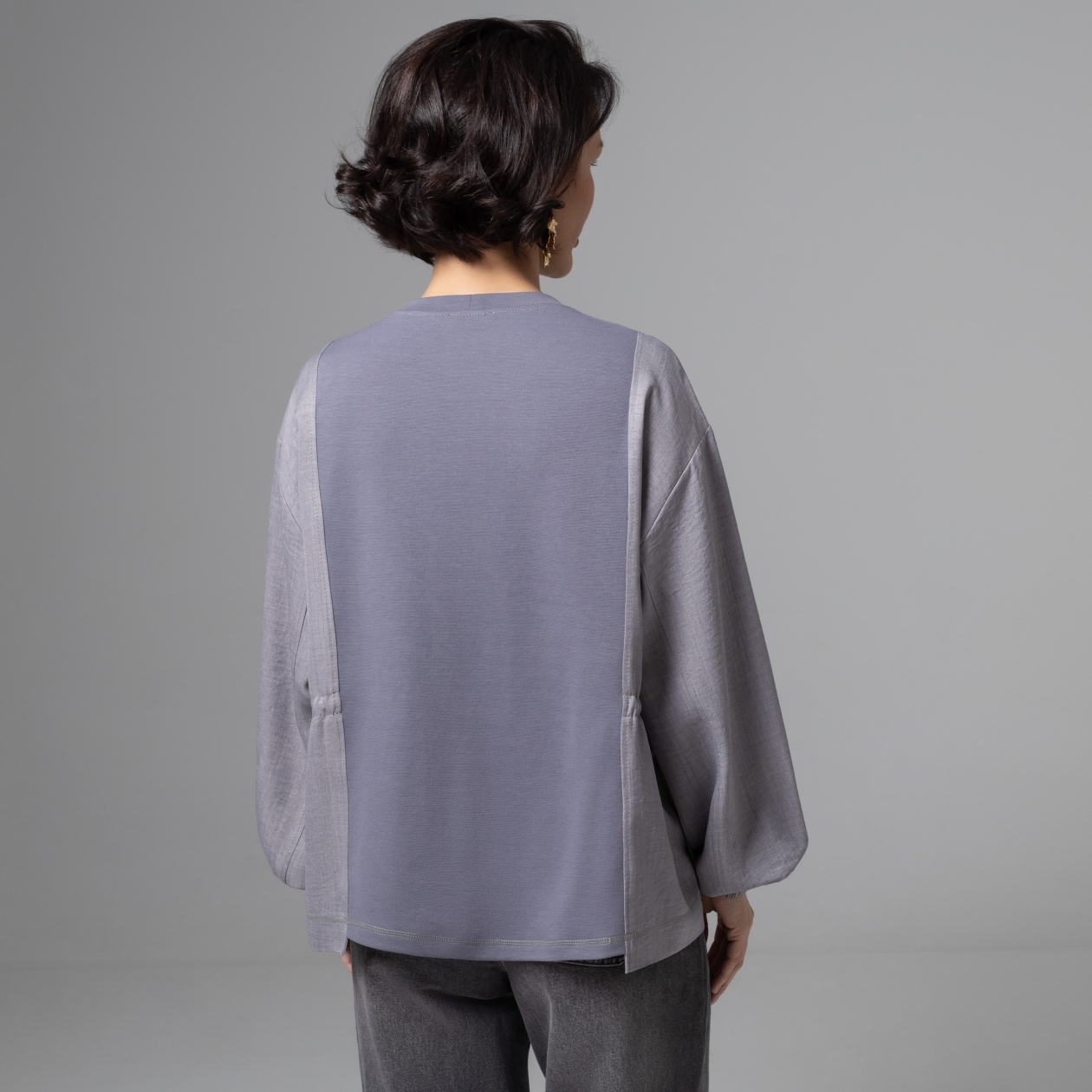 В котором удобно жить (серый). Состав: 65% п/э, 30% вискоза, 5% спандекс