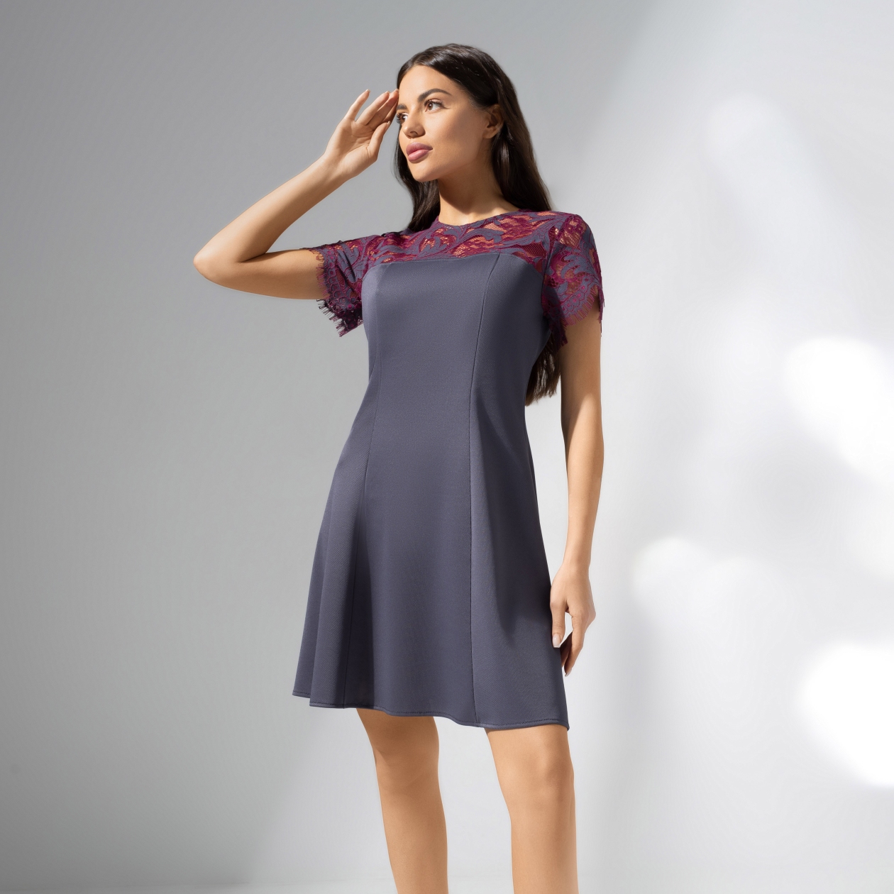 Платье Истина в любви. Состав: 85% п/э, 10% хлопок, 5% спандекс