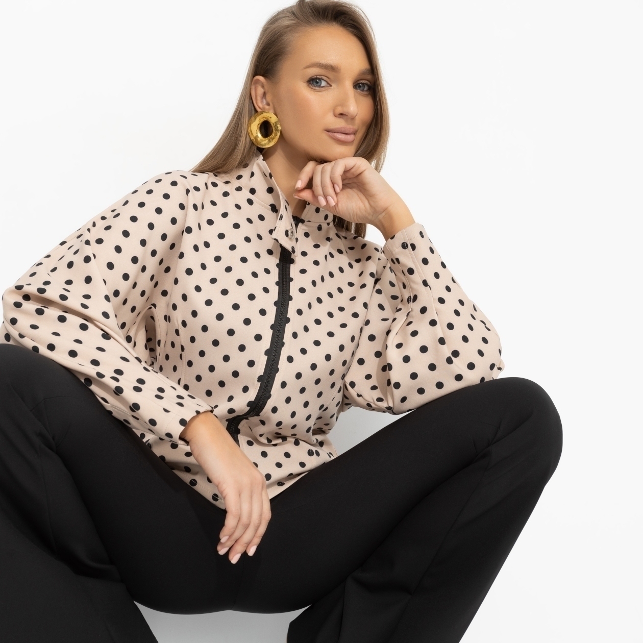 Жакет Сильная сторона. Состав: 65% полиэстер, 30% вискоза, 5% эластан