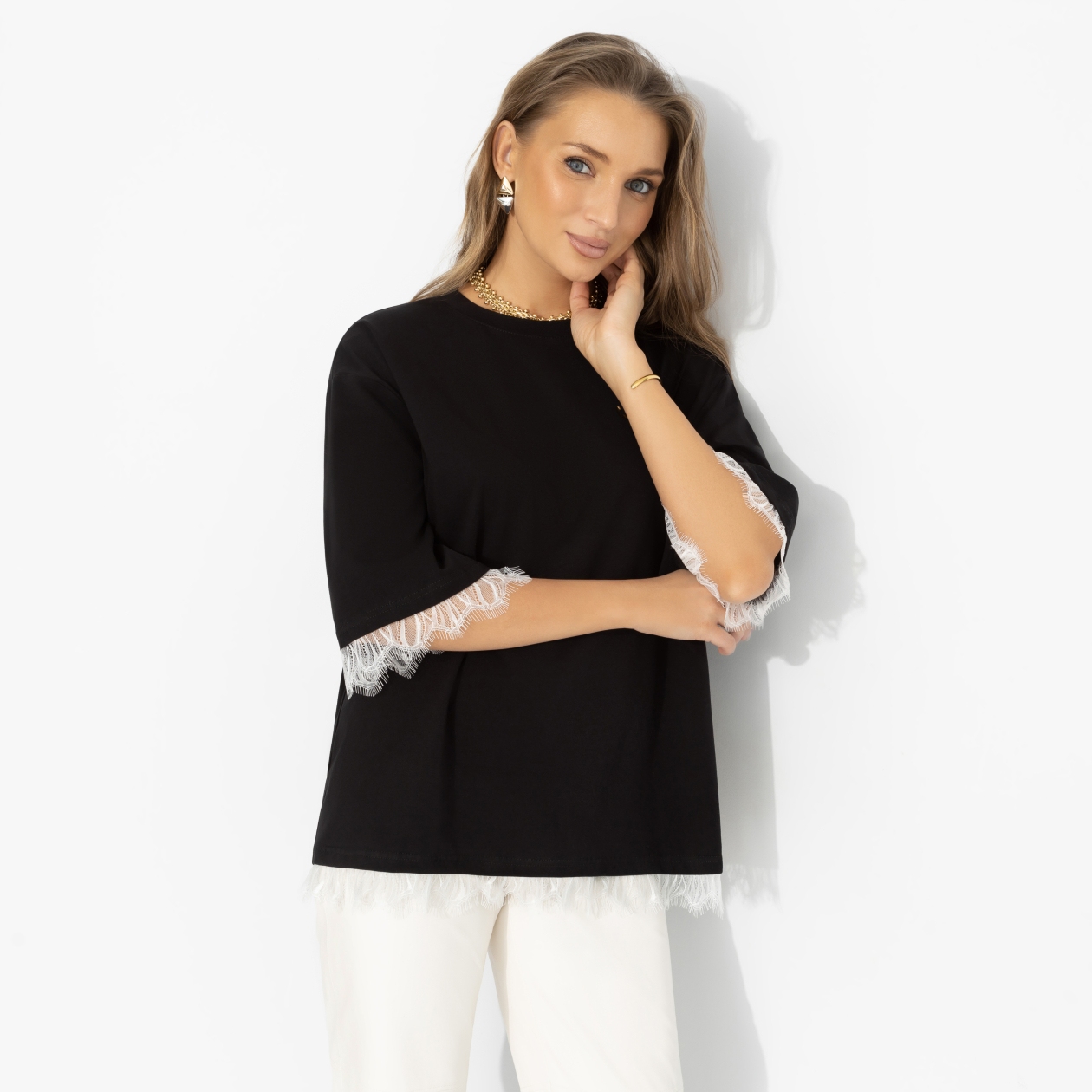 Футболка Красота комплимента. Состав: 95% хлопок, 5% лайкра