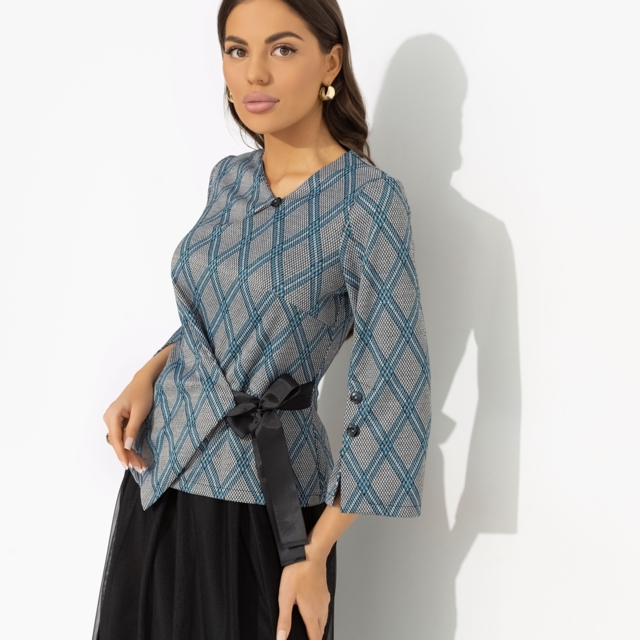 Костюм с юбкой Больше чем стиль (2 в 1, green). Состав: 75% полиэстер, 20% вискоза, 5% спандекс