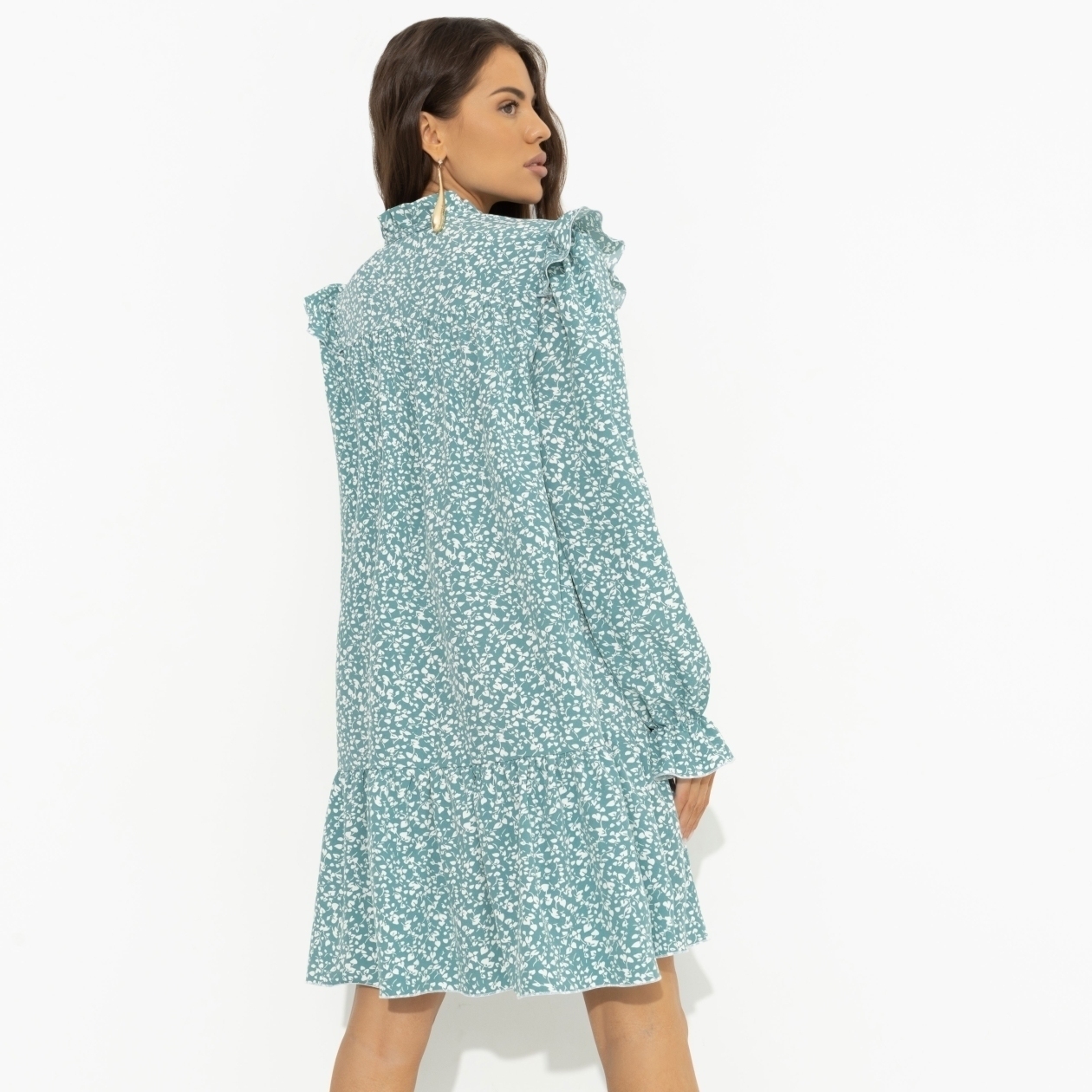 Платье Тонкий комплимент (bright). Состав: 65% полиэстер, 30% вискоза, 5% эластан