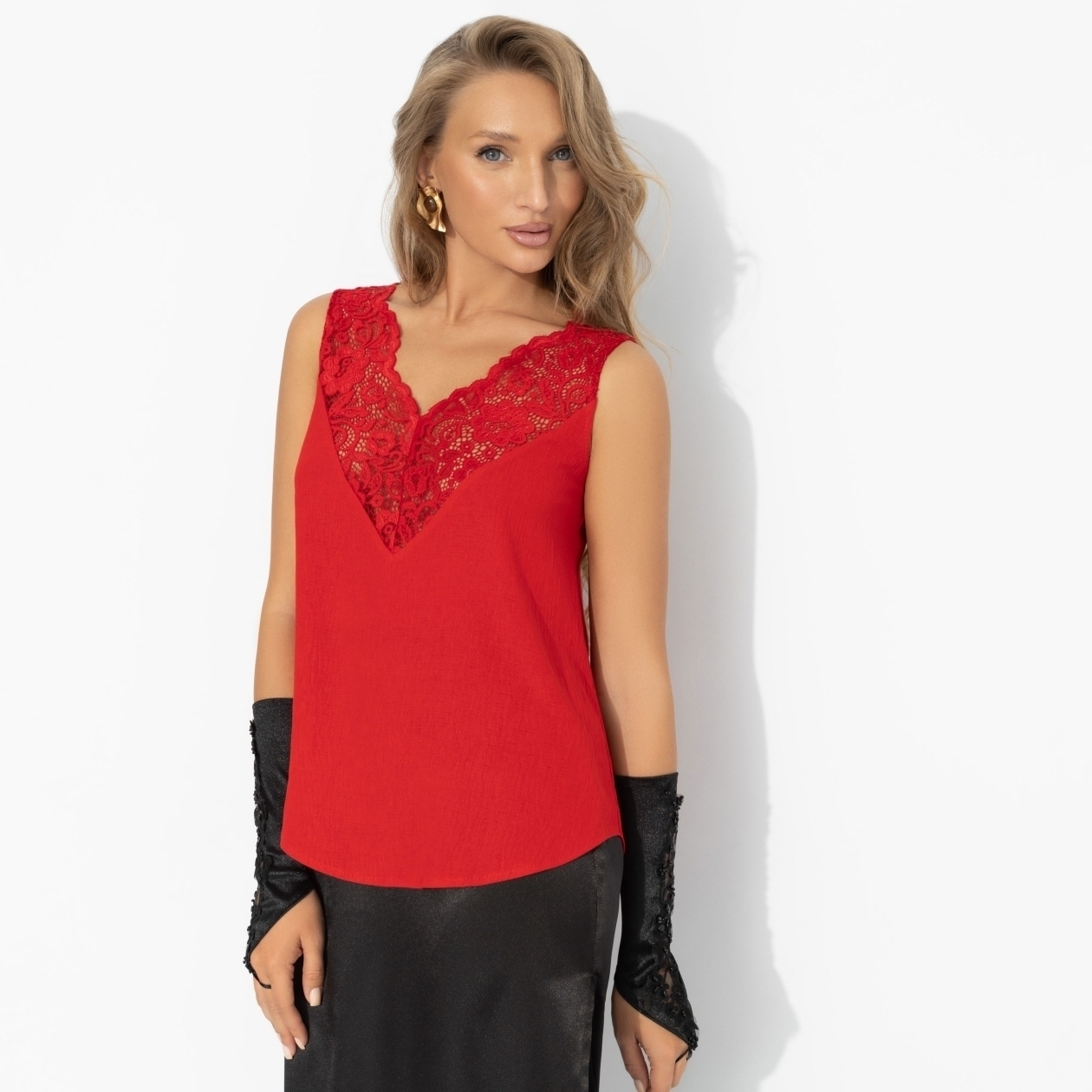 Момент откровения (цвет страсти, нью). Купить женский Топ оптом от производителя.