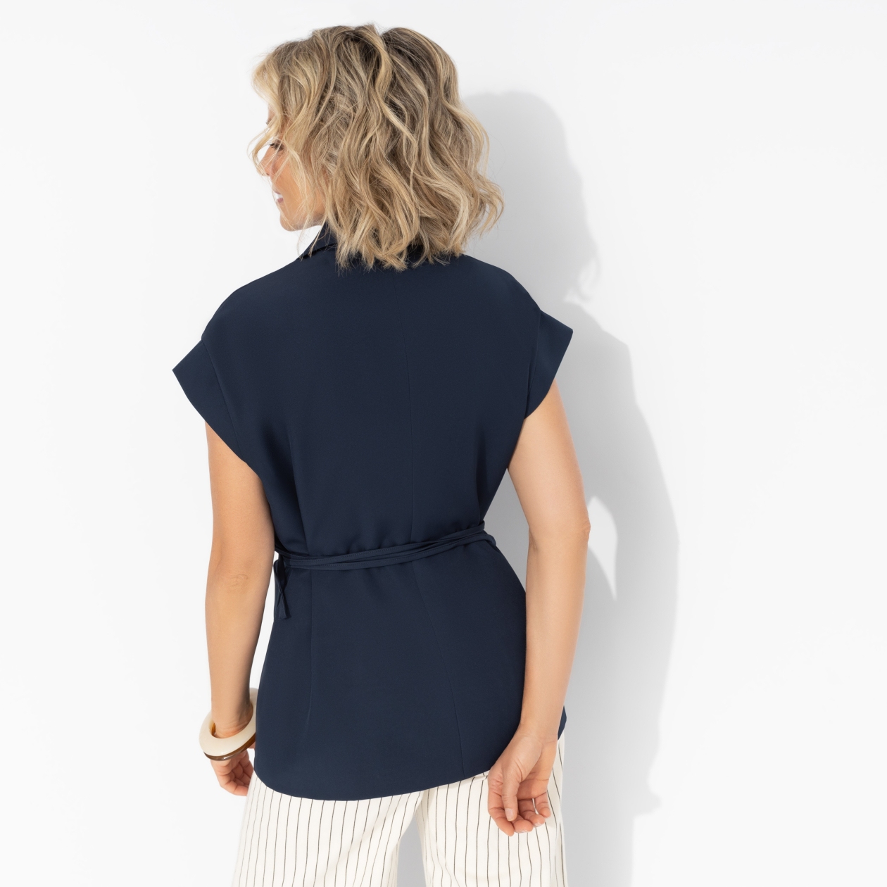 Слишком модно (deep blue). Состав: 67% полиэстер, 30% вискоза, 3% спандекс