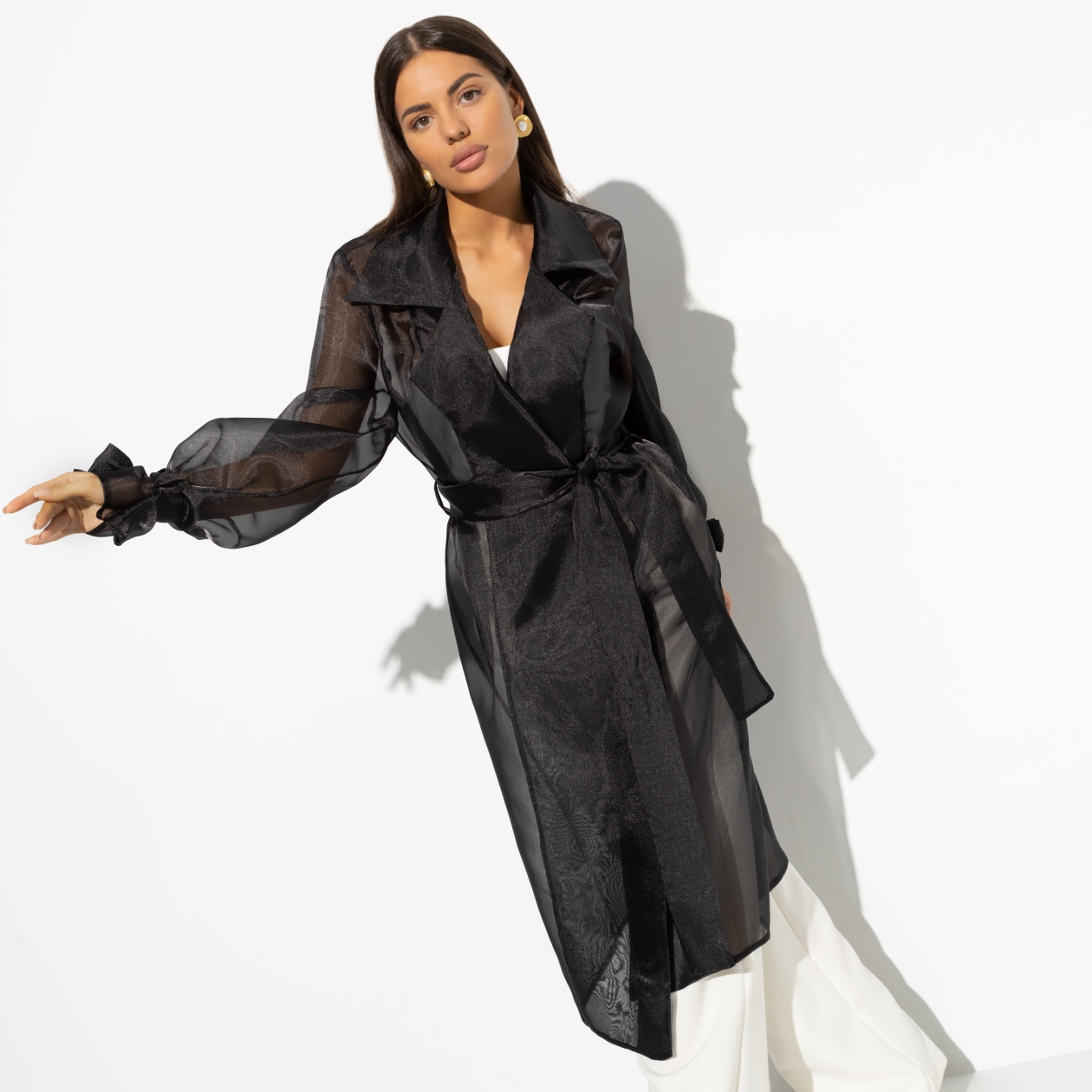 Разворот к счастью (с поясом). Состав: 100% полиэстер