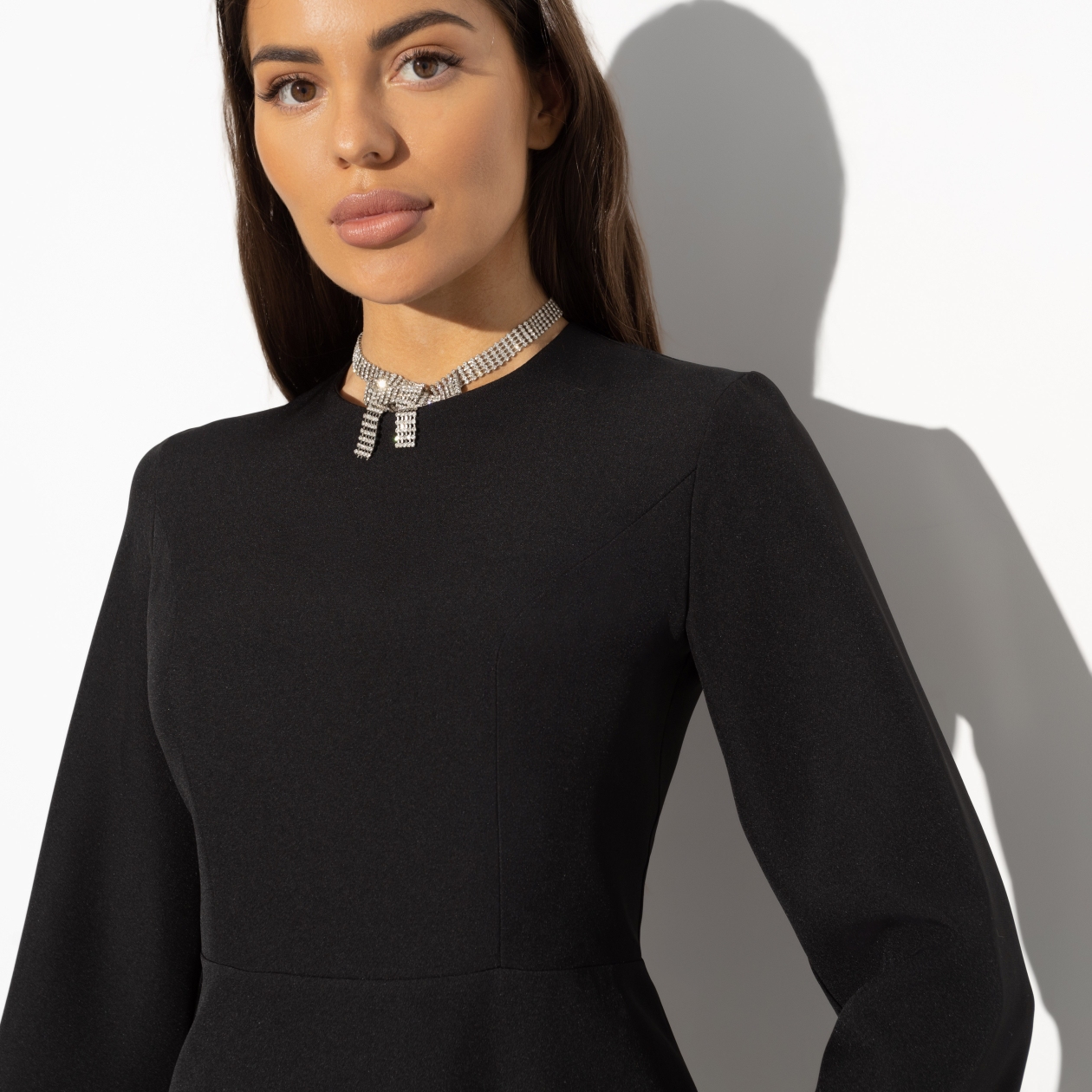 Платье Выходи за меня! (black). Состав: 60% полиэстер, 37% вискоза, 3% спандекс