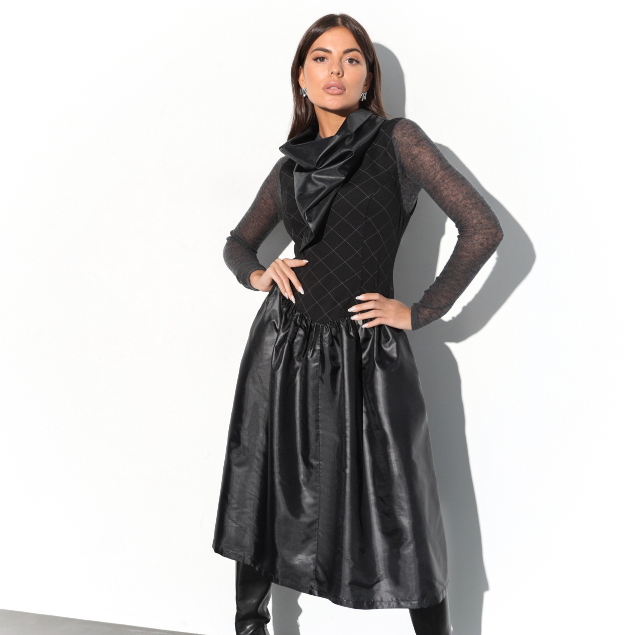 
Сарафан, Элегантное очарование (black)