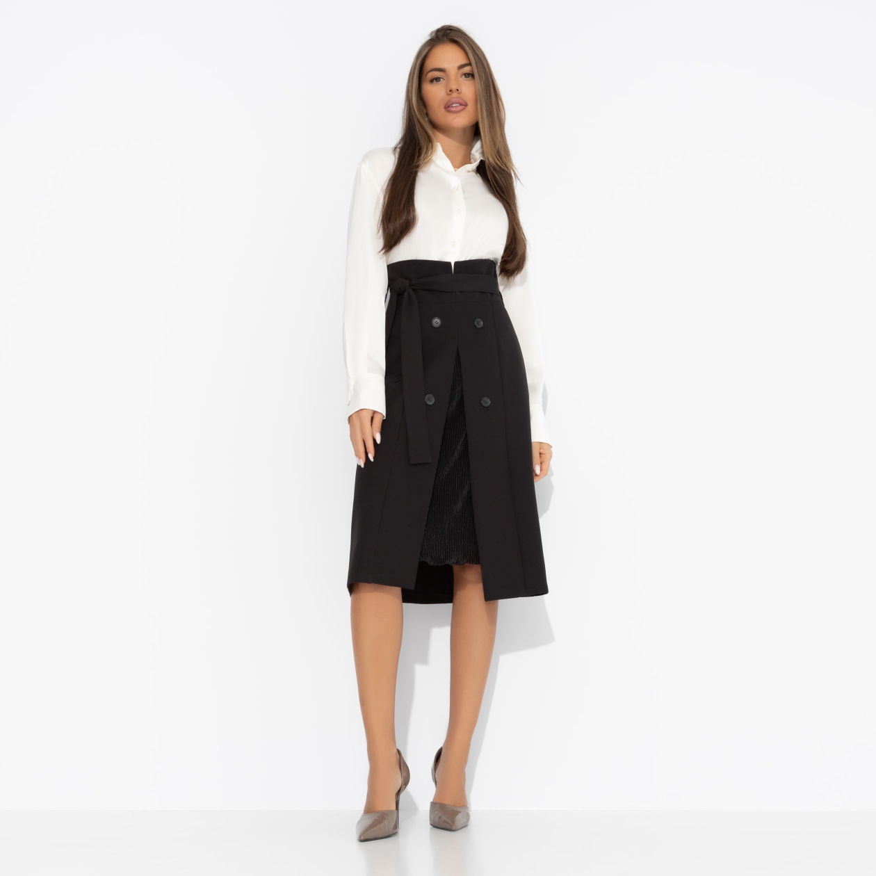 Местная знаменитость new (с поясом). Купить женский Юбка оптом от производителя.