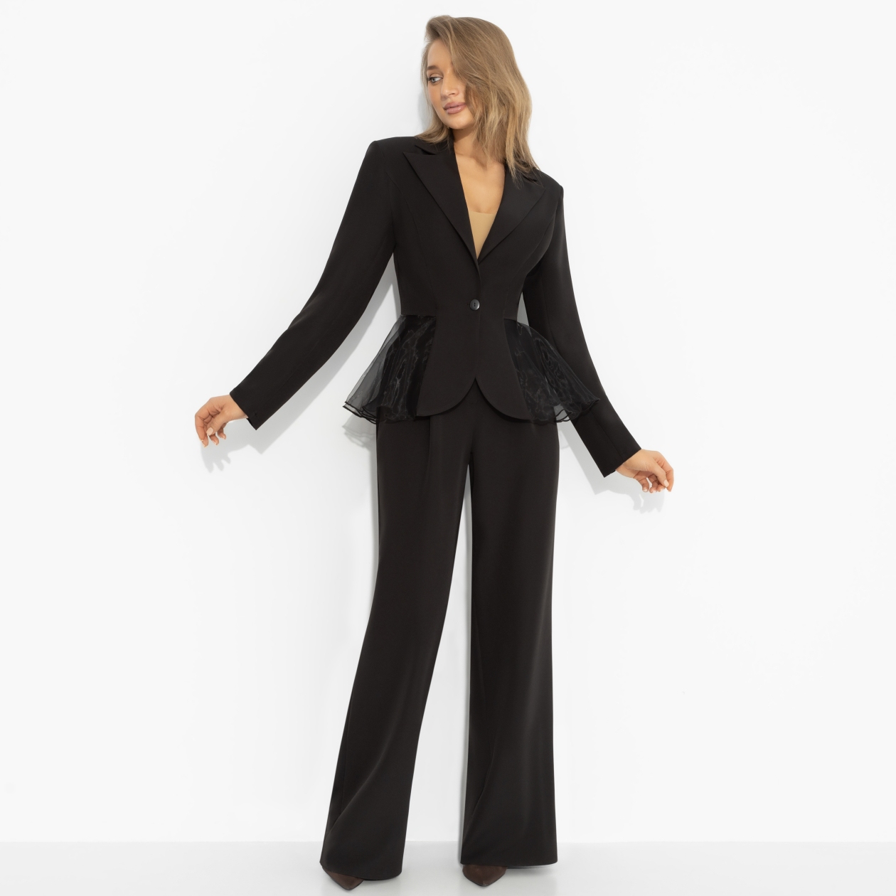 Брючный костюм Громче всех. Состав: 95% п/э, 5% эластан