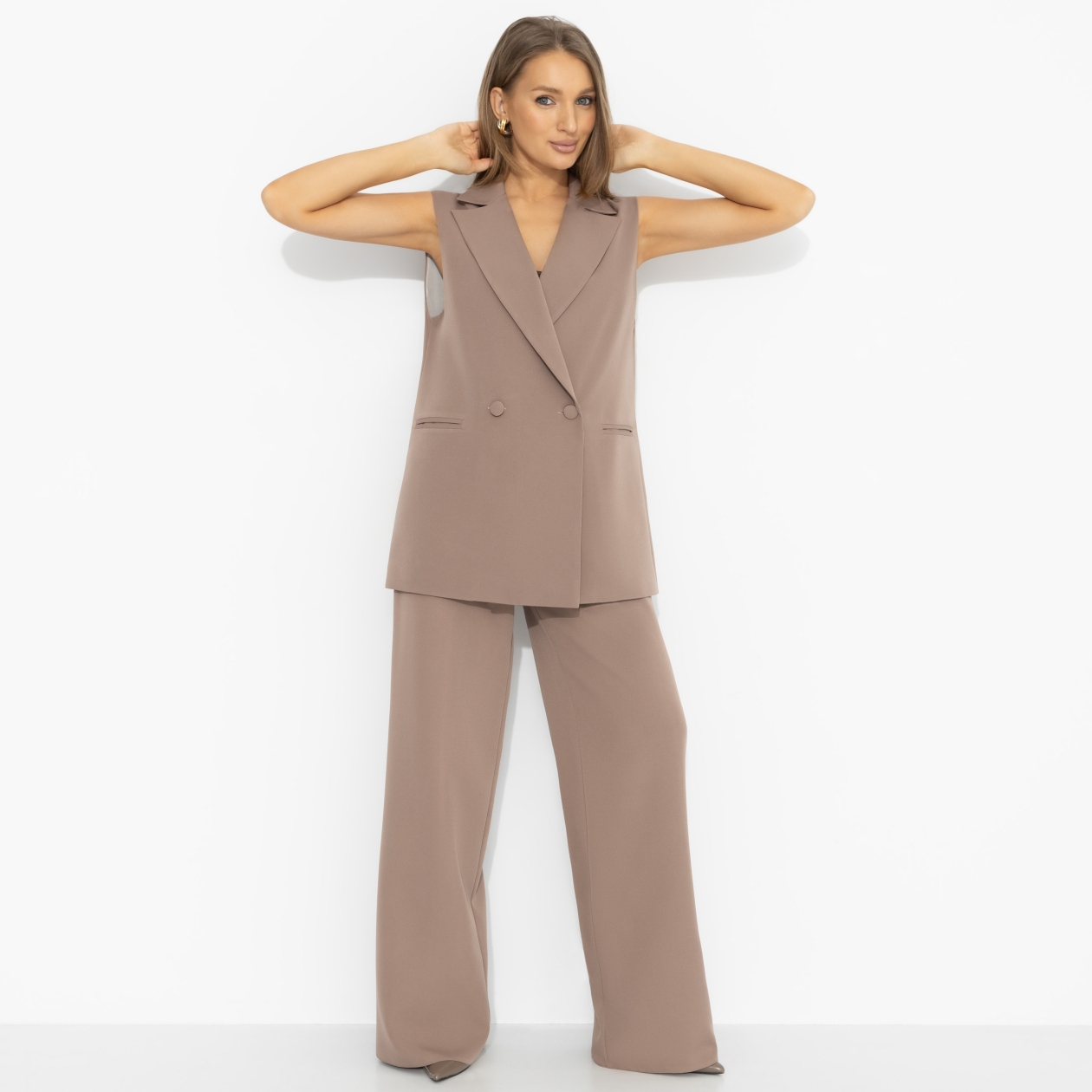 Брючный комплект Сценарий успеха (2 в 1). Состав: 95% полиэстер, 5% эластан