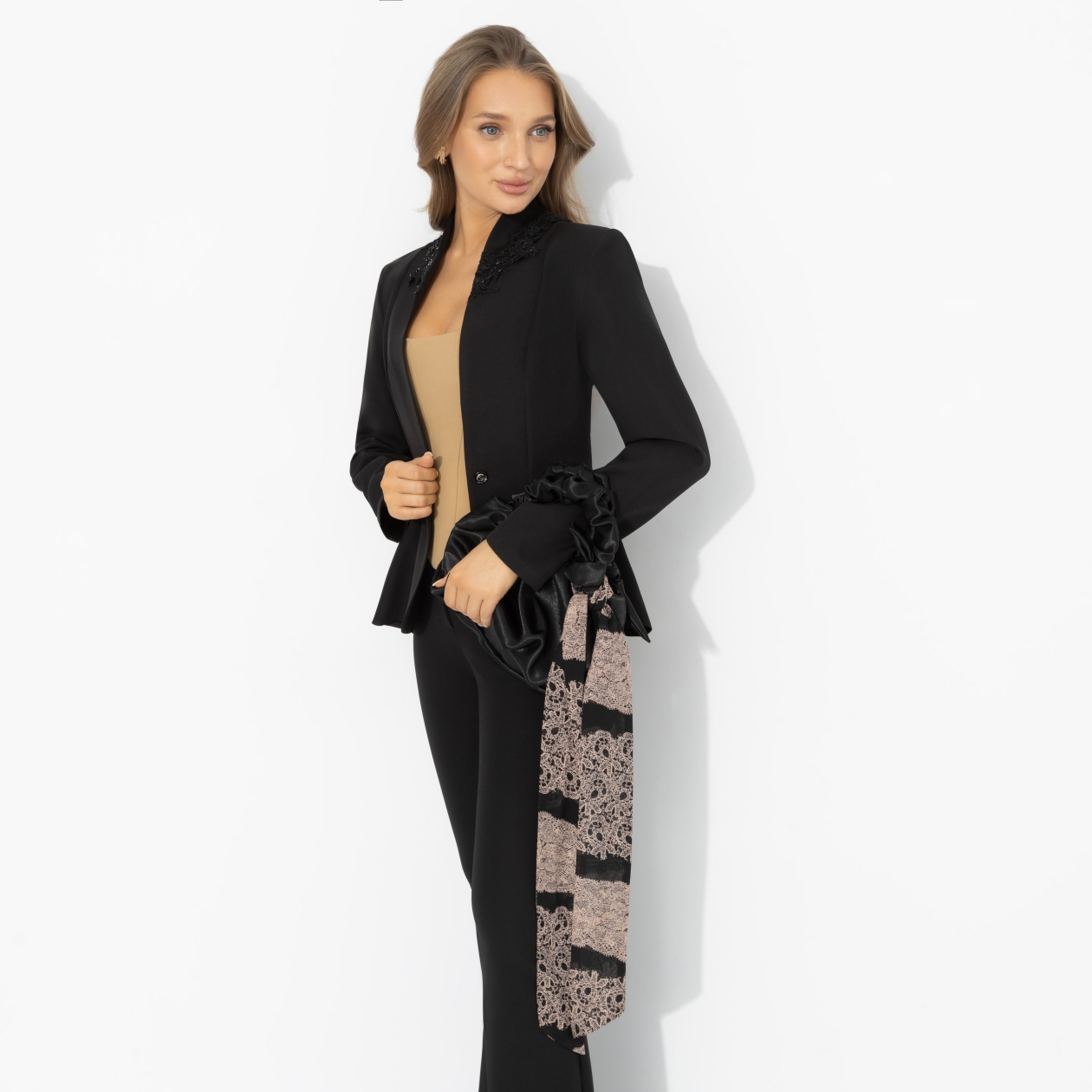 Лента Твилли (ночные узоры). Состав: 100% п/э