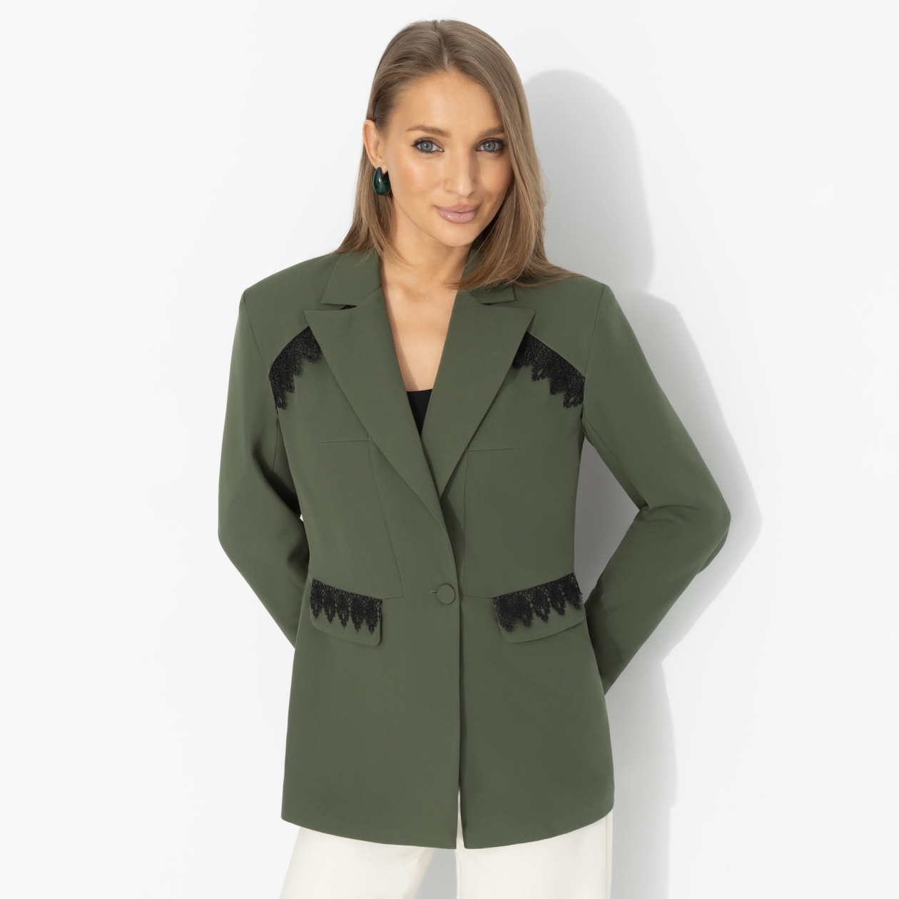 Жакет Включи уверенность. Состав: 95% полиэстер, 5% эластан