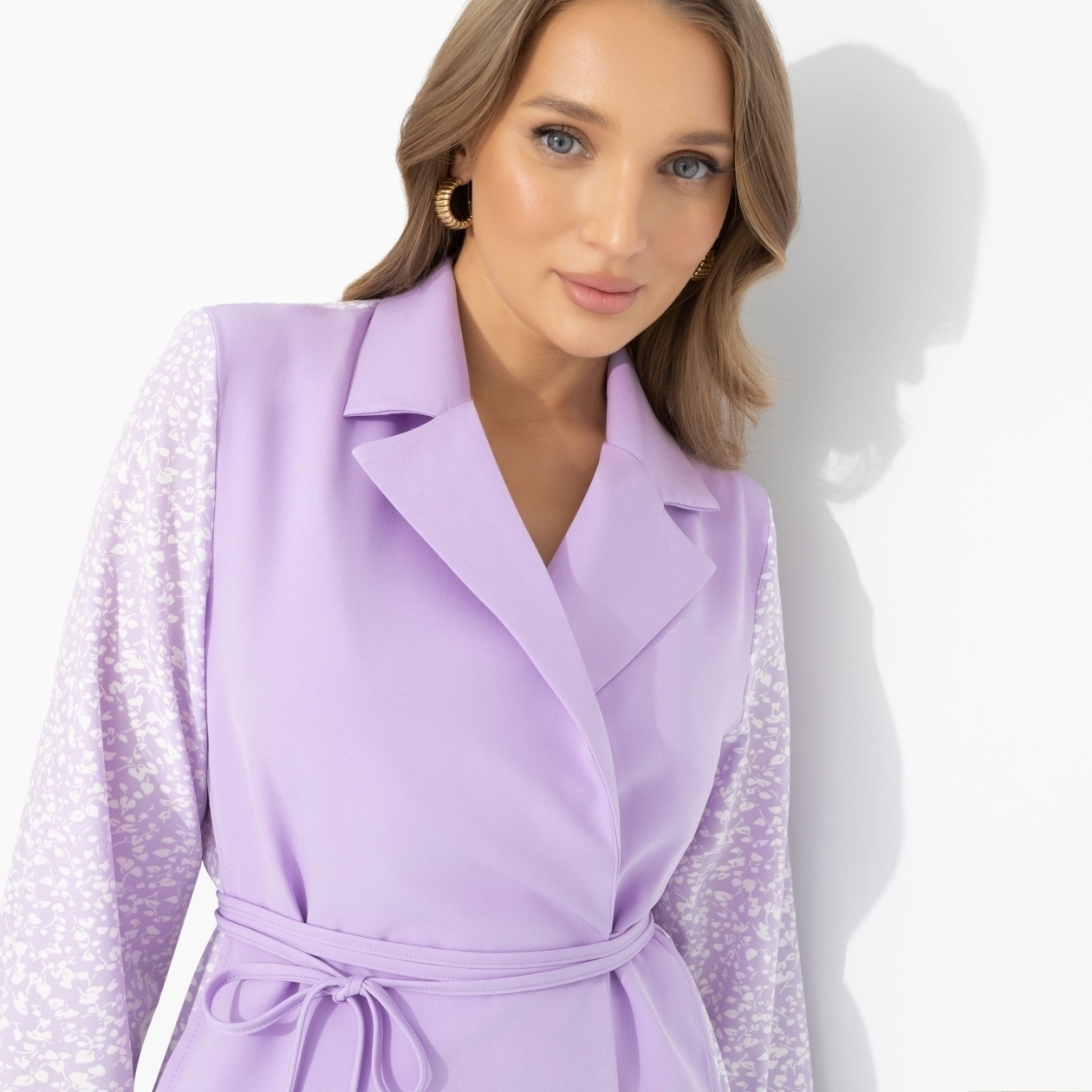 Собрание идей (сирень). Состав: 60% п/э, 37% вискоза, 3% спандекс