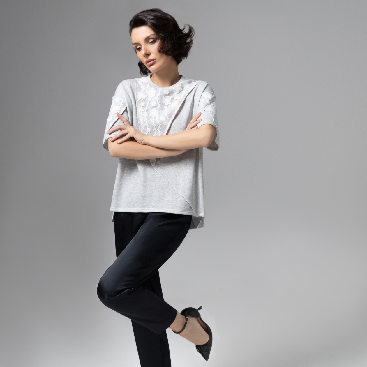 Футболка Рискованный тренд. Состав: 50% хлопок, 45% п/э, 5% спандекс