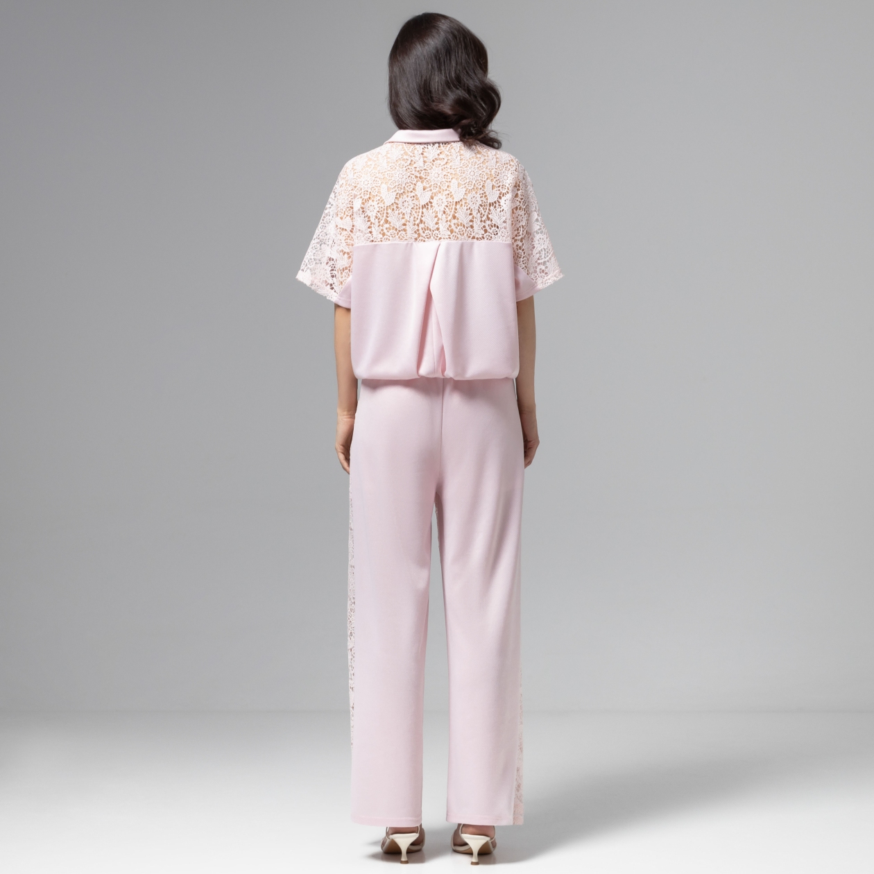 Кюлоты Больше, чем просто стиль (розовый сон). Состав: 65% п/э, 30% вискоза, 5% спандекс