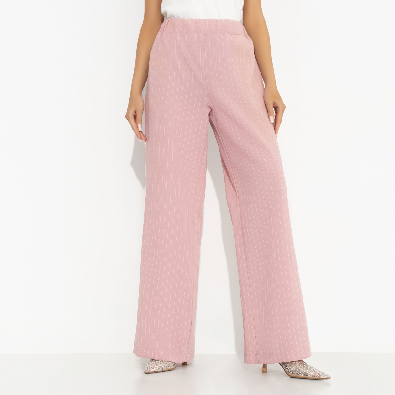 Брюки Повышение не за горами. Состав: 79% вискоза, 20% нейлон, 1% полиэстер