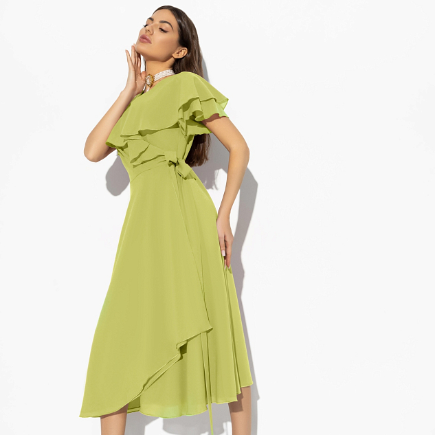 Платье Счастье влюбленности (салатовое)