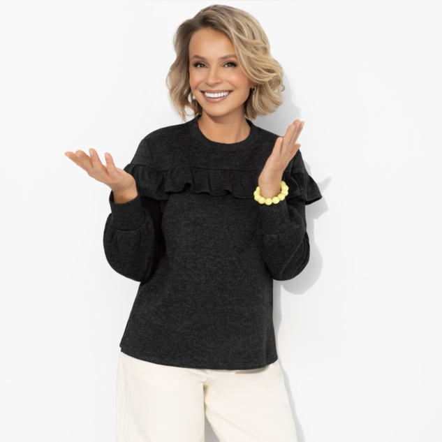 Блуза Стильный рейтинг (чёрная) 