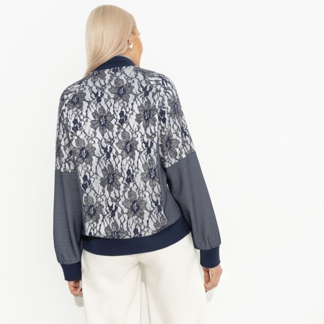 Бомбер Мой стиль– мои правила (синий) 