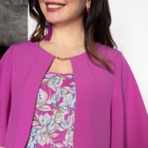 Платье На пике популярности (фуксия). Состав: 95% п/э, 5% спандекс