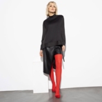 Туника Невероятное притяжение (блэк). Состав: 65% п/э, 30% вискоза, 5% спандекс