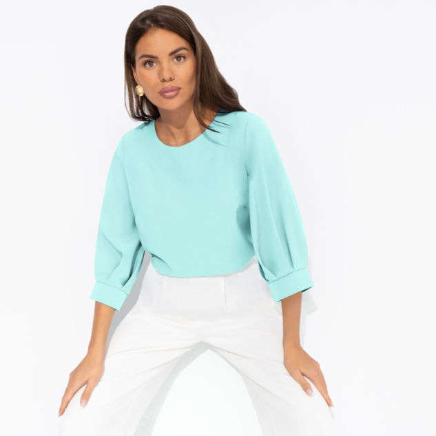 Блуза Предвкушение встречи (тиффани) 