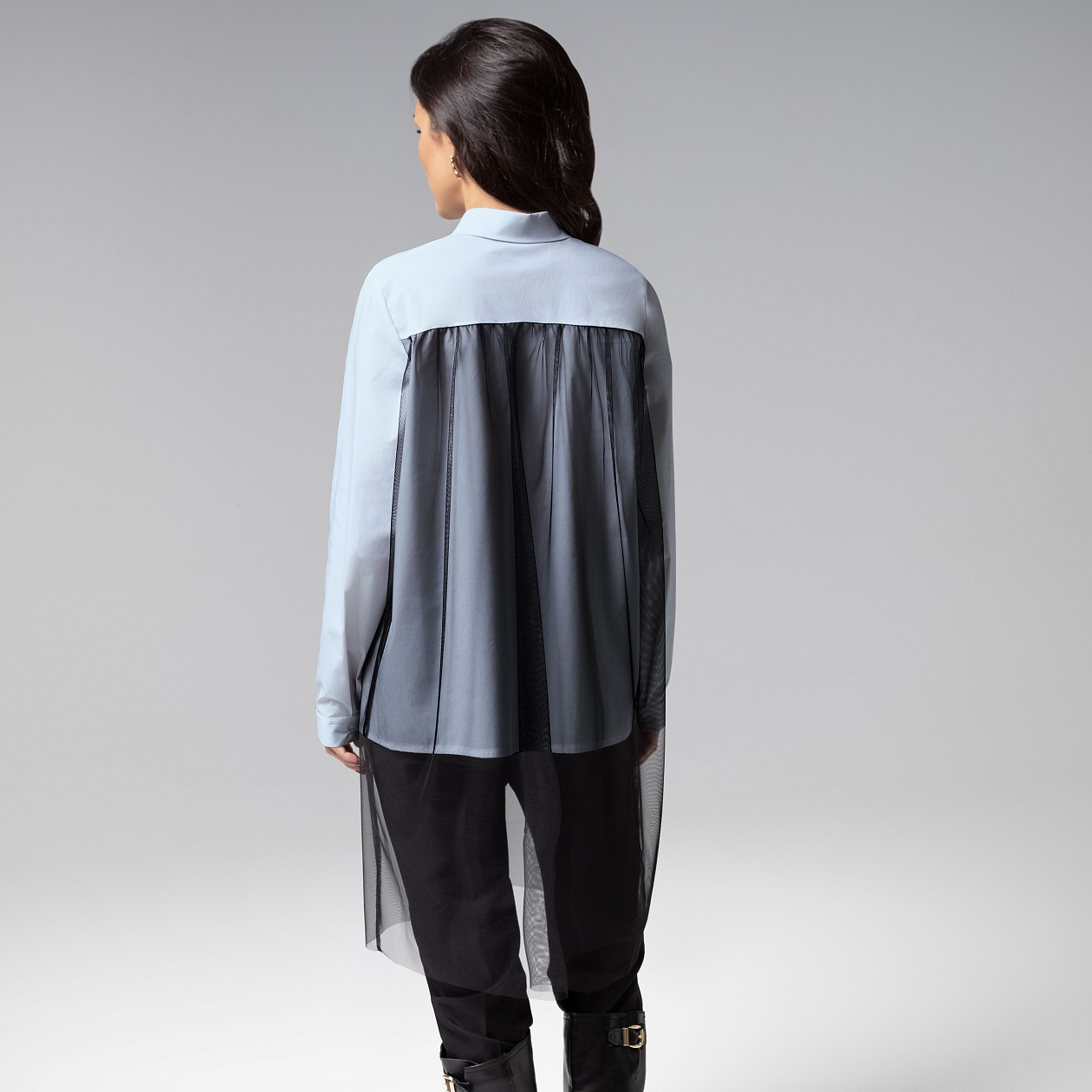 Срочно на обложку (blue). Состав: 95% вискоза, 5% эластан