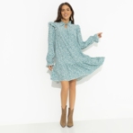 Платье Тонкий комплимент (bright). Состав: 65% полиэстер, 30% вискоза, 5% эластан