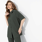 Шёлковая уверенность (dark green). Состав: 100% п/э