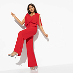 Брюки Гуляя по набережной (red style). Состав: 100% п/э