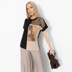 Футболка Ты в деле (стиль). Состав: 65% п/э, 30% вискоза, 5% стрейч