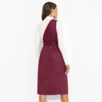 Сарафан Селфи-мания (бордо). Состав: 95% п/э, 5% спандекс