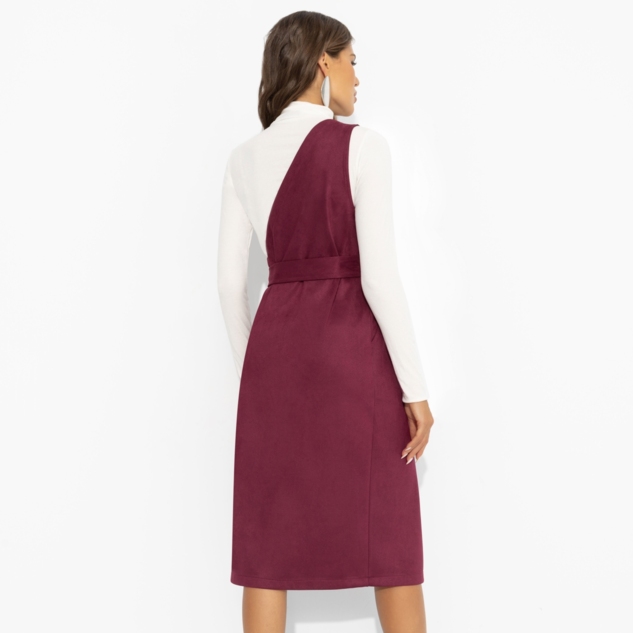 Сарафан Селфи-мания (бордо) 