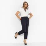 Брюки Модный инстинкт. Состав: 95% п/э, 5% эластан