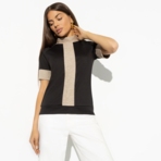 Водолазка Отражение чувств. Состав: 65% п/э, 30% вискоза, 5% эластан