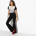 Футболка Паспорт в Париж (lady). Состав: 65% п/э, 30% вискоза, 5% стрейч