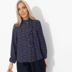 Блуза Стильный бенефис (фэшн). Состав: 95% п/э, 5% эластан